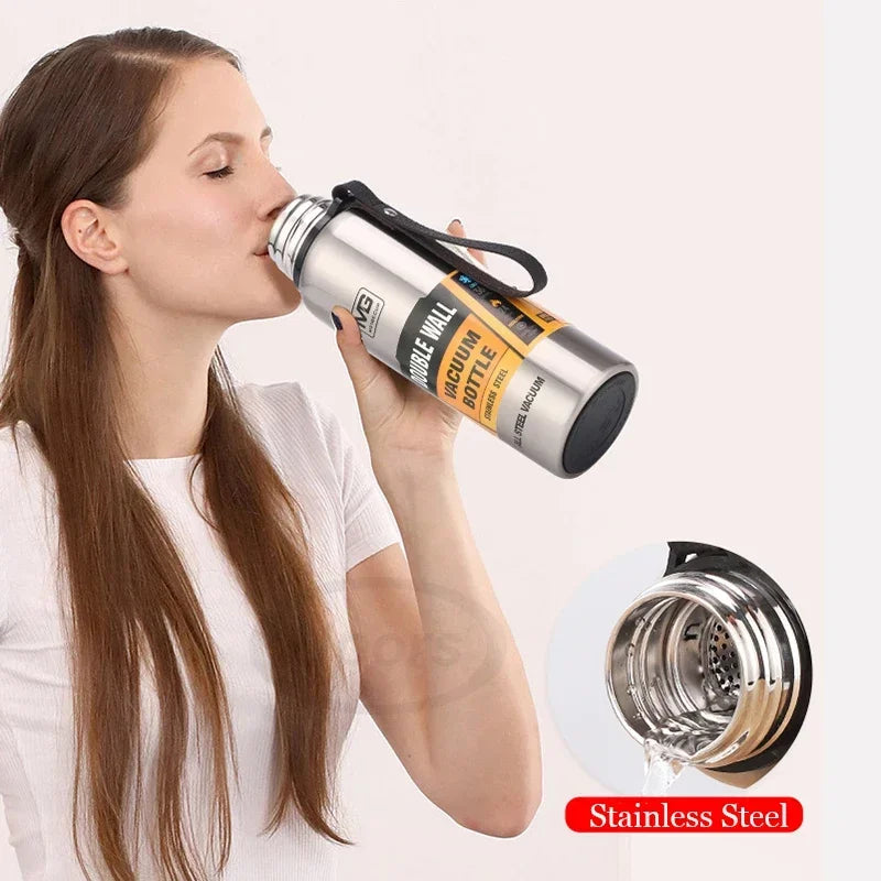 Large Stainless Steel Insulated Thermos Bottle-3
